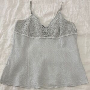 Lace Trimmed Camisole Top